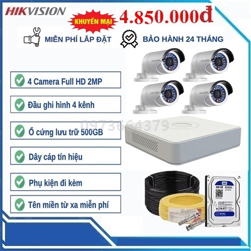 tron bo 4 camera hikvision binh dương