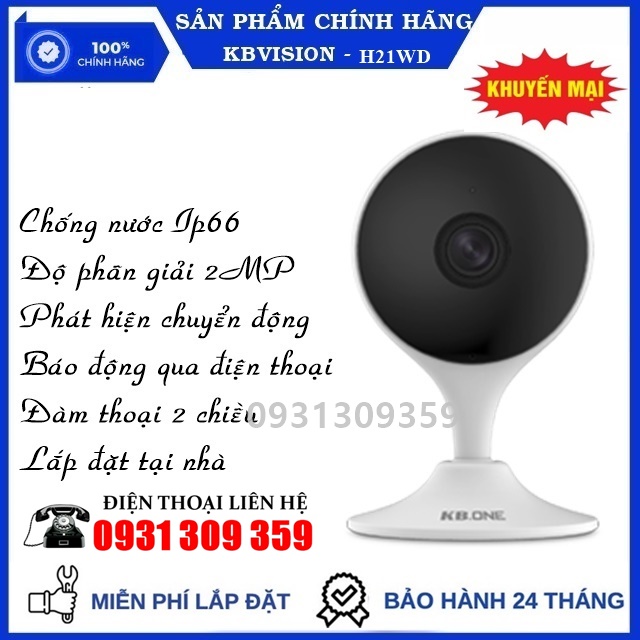 CAMERA WIFI KBVISION - H21WD