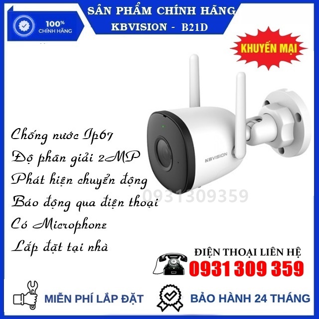 CAMERA WIFI KBVISION B21D